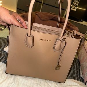 Mercer Large Pebbled Leather Tote Bag New !